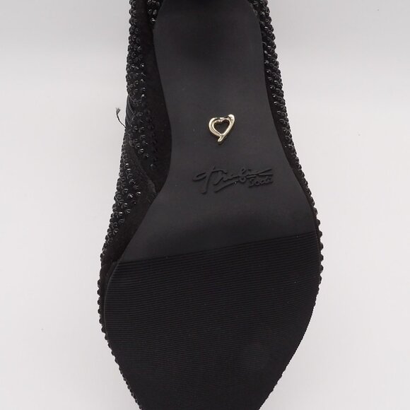 Thalia Sodi Womens Raquell Pointed Toe Rhinestones Mid-Calf Boots - Picture 3 of 8